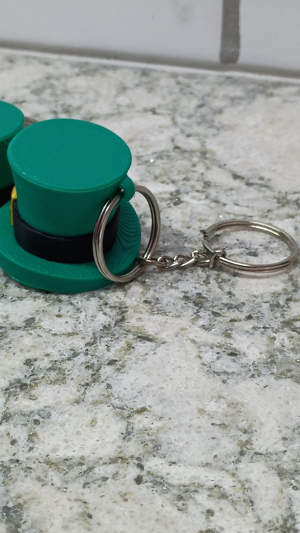 Lucky Top Hat Keychain