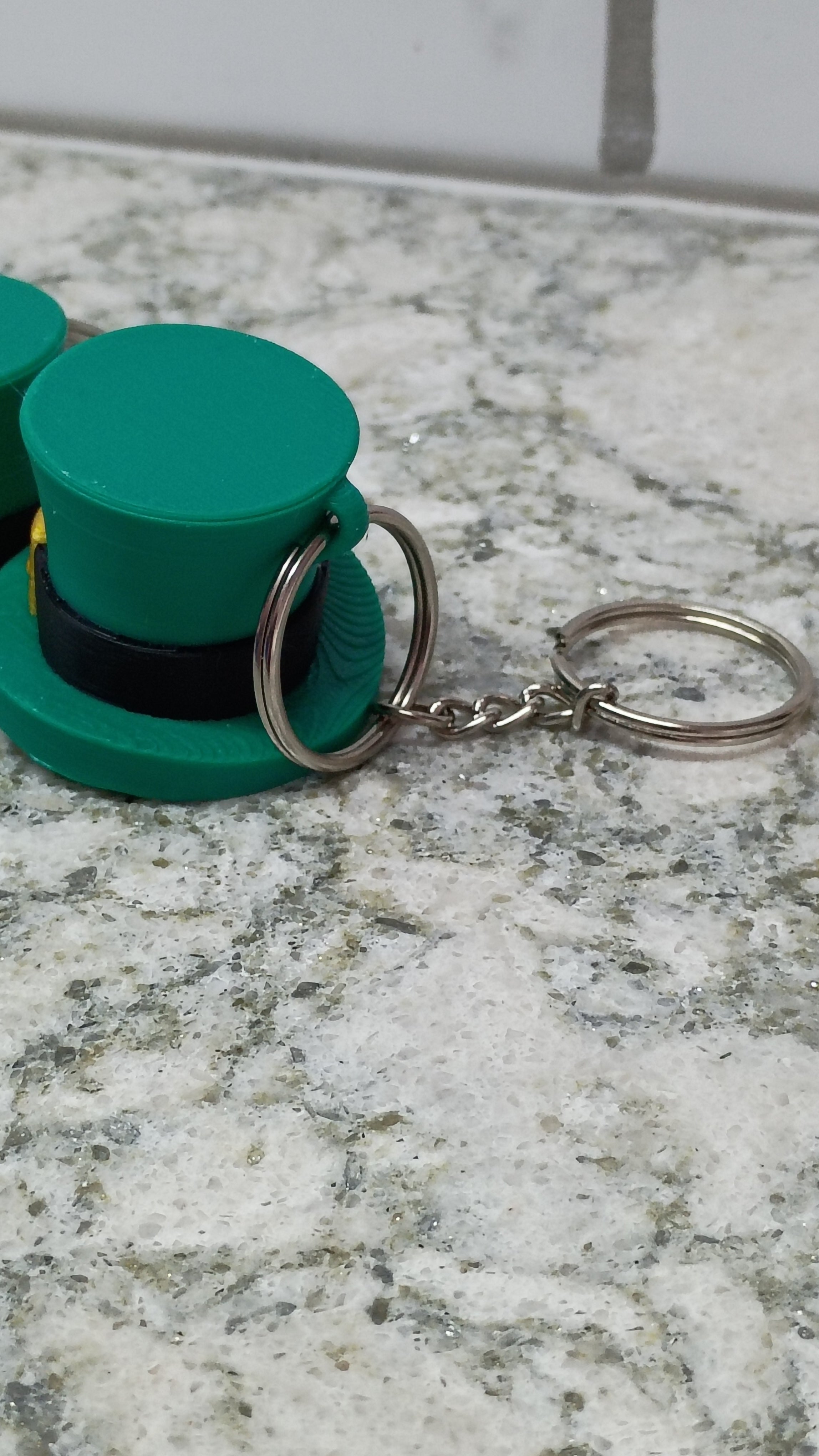 Lucky Top Hat Keychain