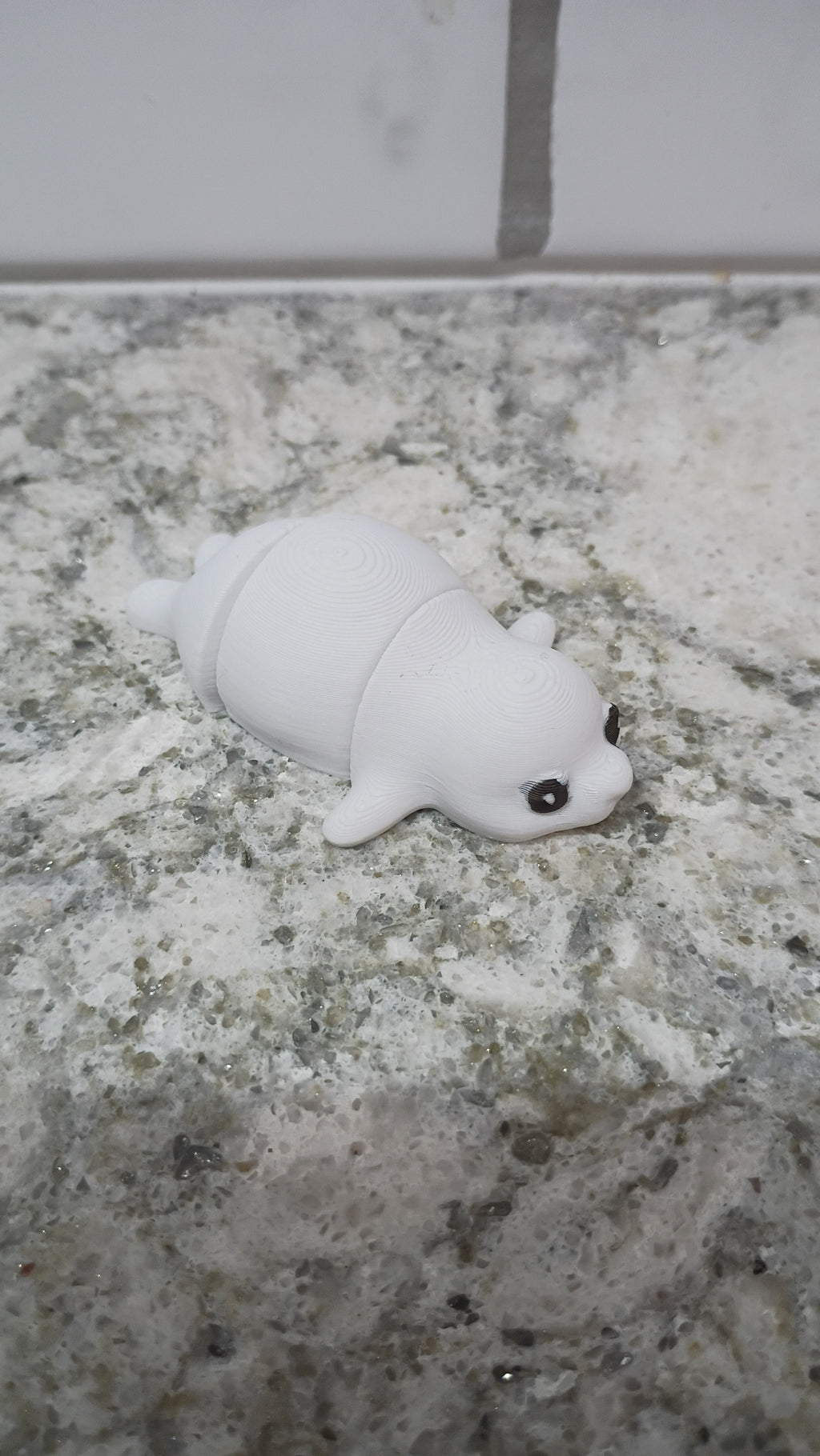 Bill the white Seal (set of 2)
